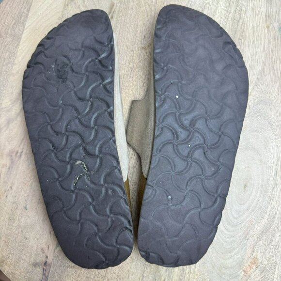 Betula by Birkenstock Leather/suede Sandals With 2 strap Buckles Size 40/9 Women - Picture 3 of 9